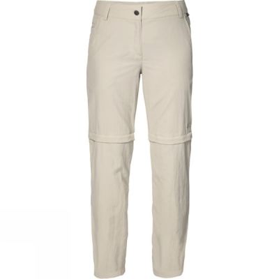Jack Wolfskin Marrakech Zip Off - Női Nadrág - Világos Bézs (Magyarország RCU291734)